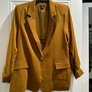 City Chic Camel Blazer